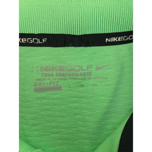 Nike Golf Tour Performance Dri-Fit Men’s Polo XL Green - Picture 5 of 8